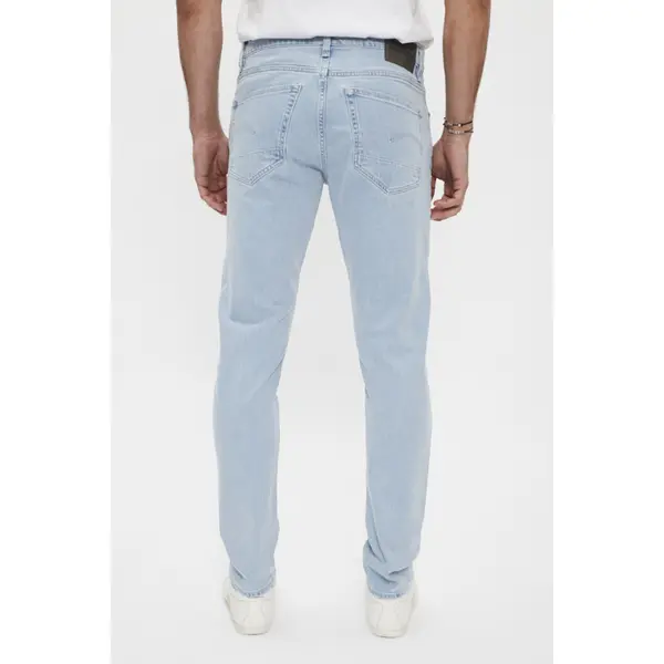 Jeans 3301 slim vintage electric blue
