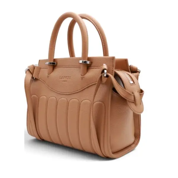 Rodéo de lancel - sac cabas zippé s - camel - Lancel