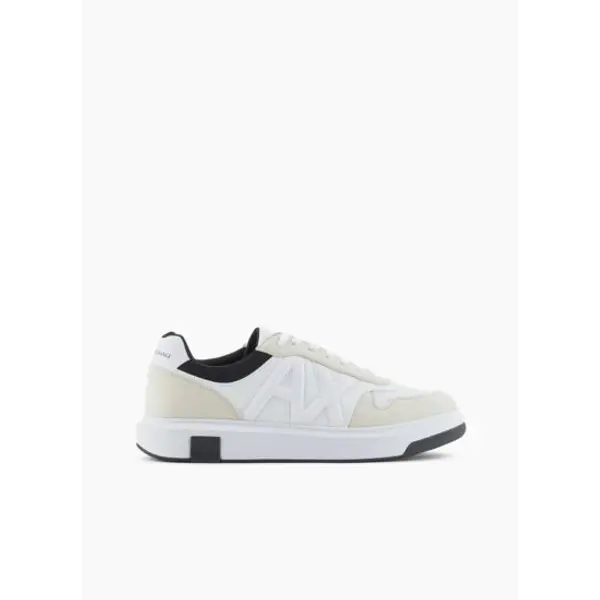 Baskets op.blanc+noir - Armani