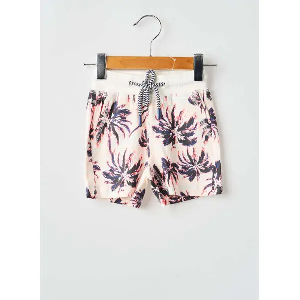 Bermuda Garcia Blanc Taille Élastique
