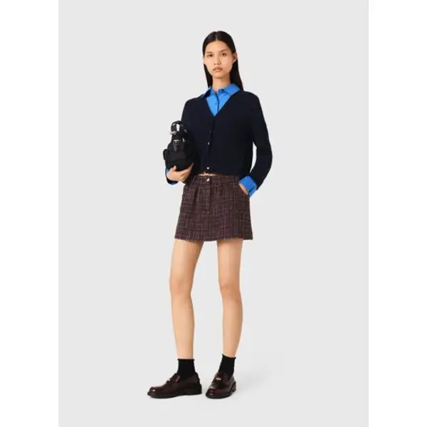 Cardigan avec détails amovibles - Maje