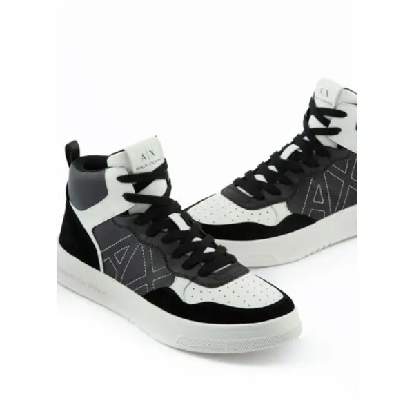 Baskets noires + homme noir - Armani