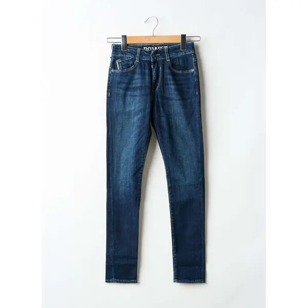 Jeans Coupe Slim Le Temps Des Cerises Bleu