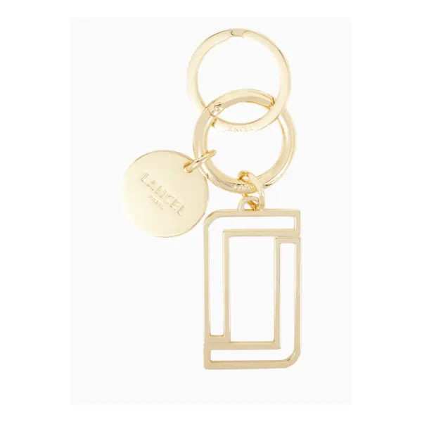 Double l - porte-cles metal double l - gold - Lancel