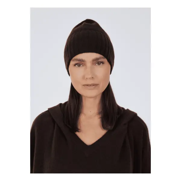 Bonnet cachemire dora cacao - Notshy