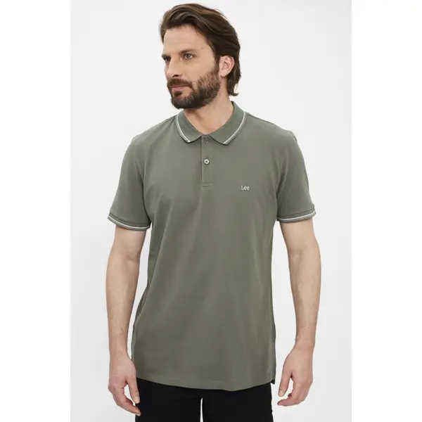 Polo regular fit kaki