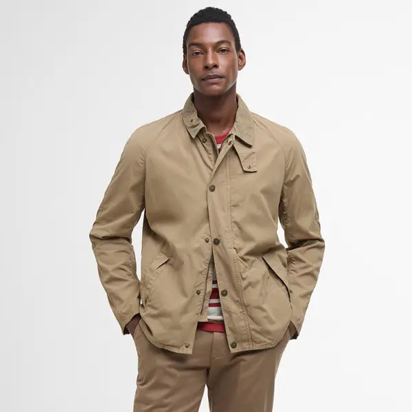 Veste Tracker Casual Washed Stone Barbour