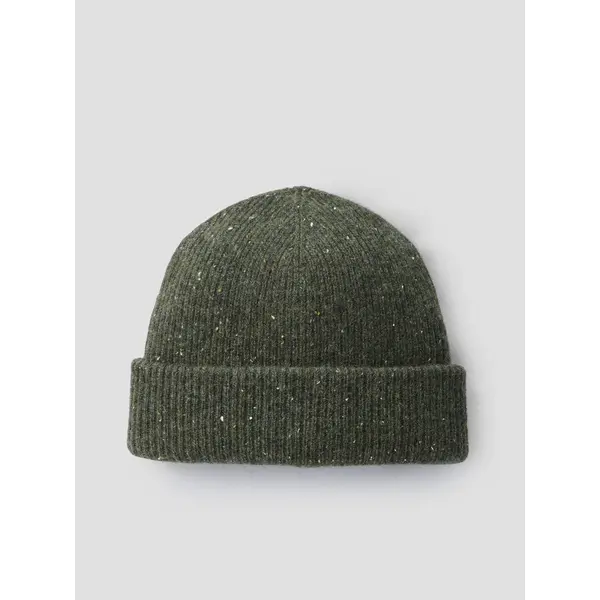 Bonnet en laine mouchetée