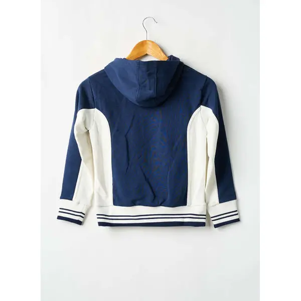 Sweat-shirt À Capuche Fila Bleu Manches Longues