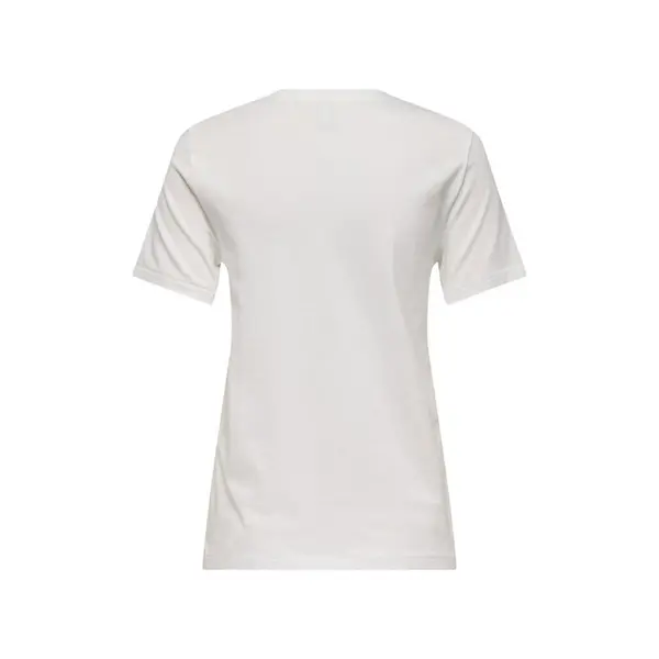T-shirt blanc coeur noir