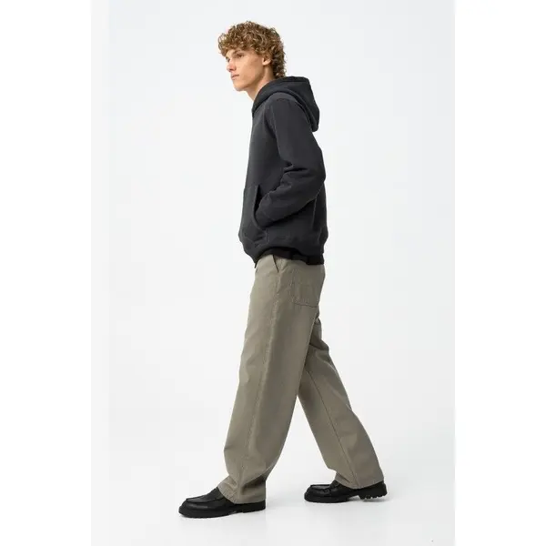 Pantalon vert coupe baggy Tiffosi ado garçon – super style hiver 2025