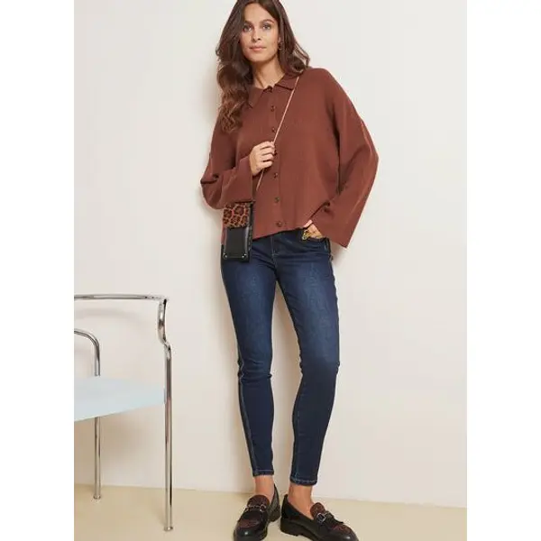 Gilet col chemise melia - Les petites Bombes