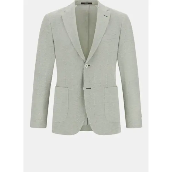 Veste structurée en coton jersey - Boggi milano