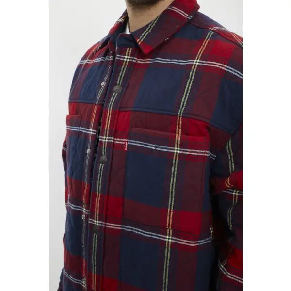 Veste ingleside overshirt à carreaux