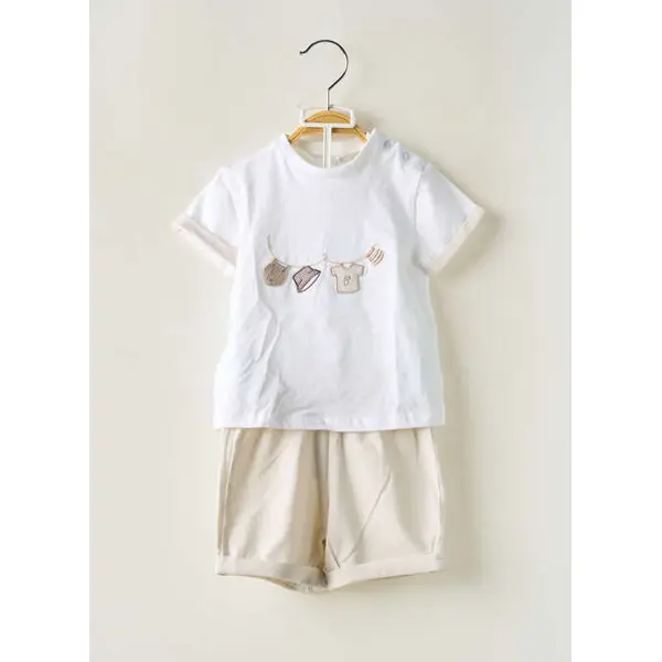 Ensemble Short Mayoral Blanc