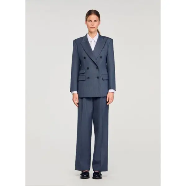 Veste de tailleur à rayures - Sandro