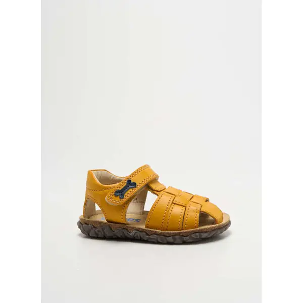 Sandales/nu Pieds Stones And Bones Jaune Bout Rond