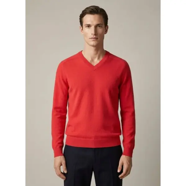 Pull col v constantin - homme - fete foraine - Bompard