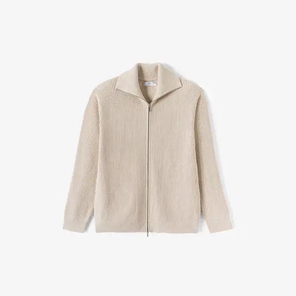 Gilet zippé col camionneur