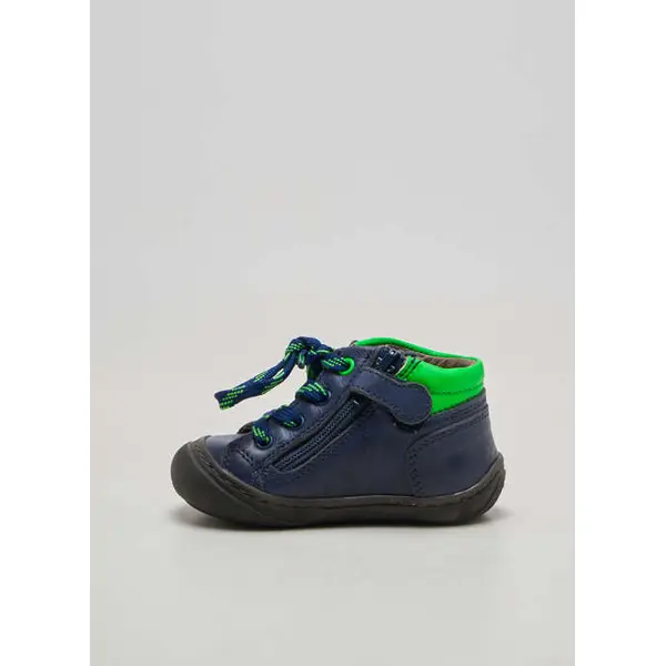 Bottillons Stones And Bones Bleu Bout Rond