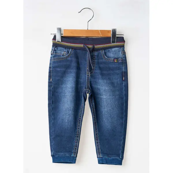Jeans Coupe Slim Mayoral Bleu Taille Élastique