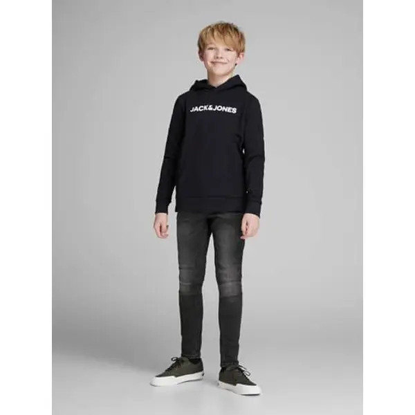 Jean skinny noir ado garçon Jack & Jones Iliam 830 – Tailles 8 à 16 ans