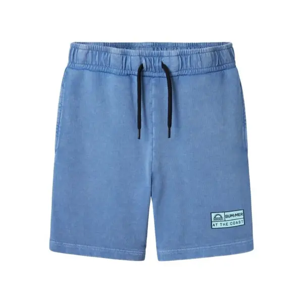 Short Gris Anthracite NAME IT Garçon 6-12 Ans - Coton Bio et Confort