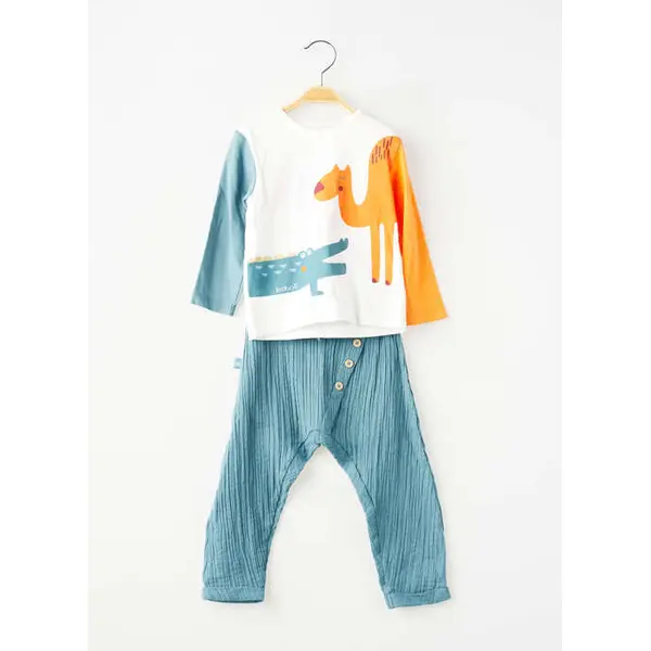 Ensemble Pantalon Boboli Bleu