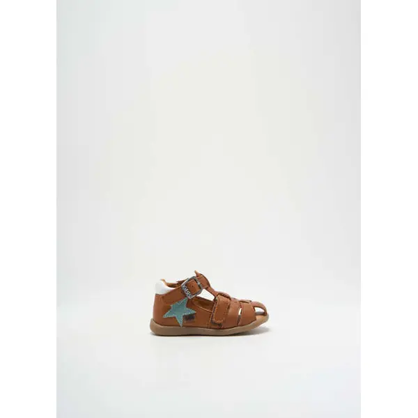 Sandales/nu Pieds Gbb Marron Bout Rond