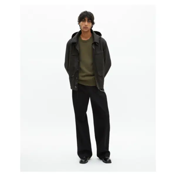 Parka courte à capuche noire black - The Kooples Talange