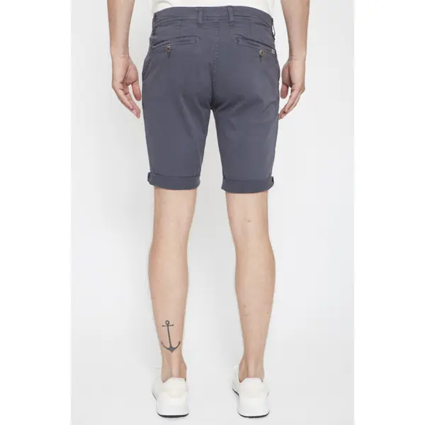 Short chino bleu
