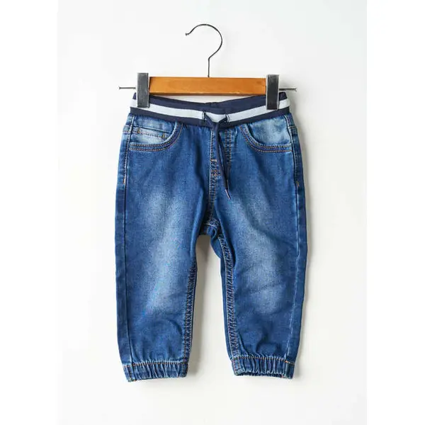Jeans Coupe Slim Mayoral Bleu Taille Élastique