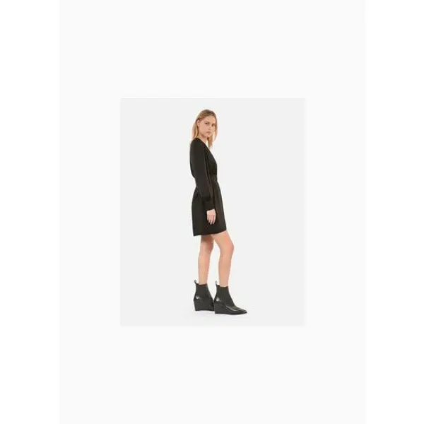 Robe courte noire femme - The kooples