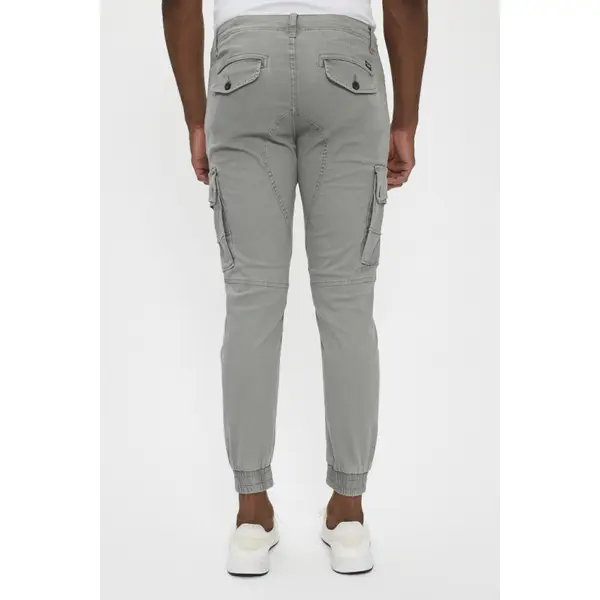 Pantalon cargo gris