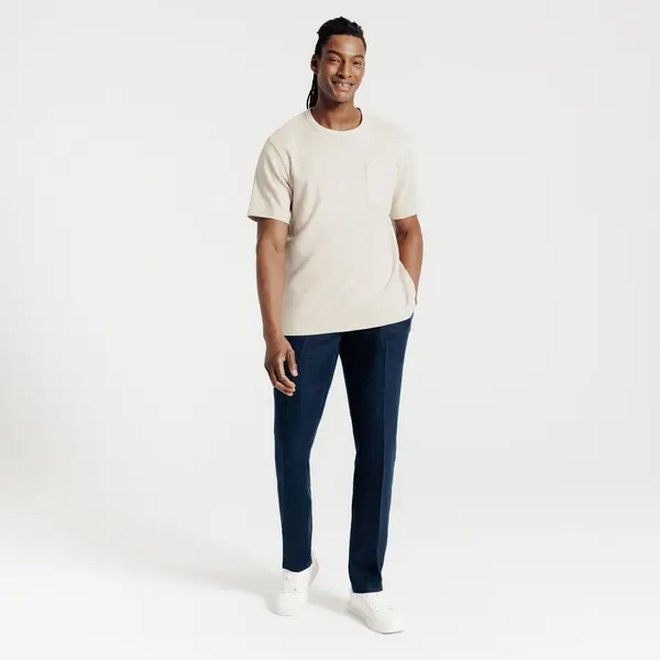 Tee shirt gaufré 100% coton