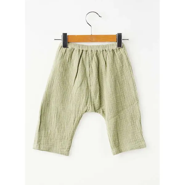 Sarouel Noppies Vert Taille Élastique