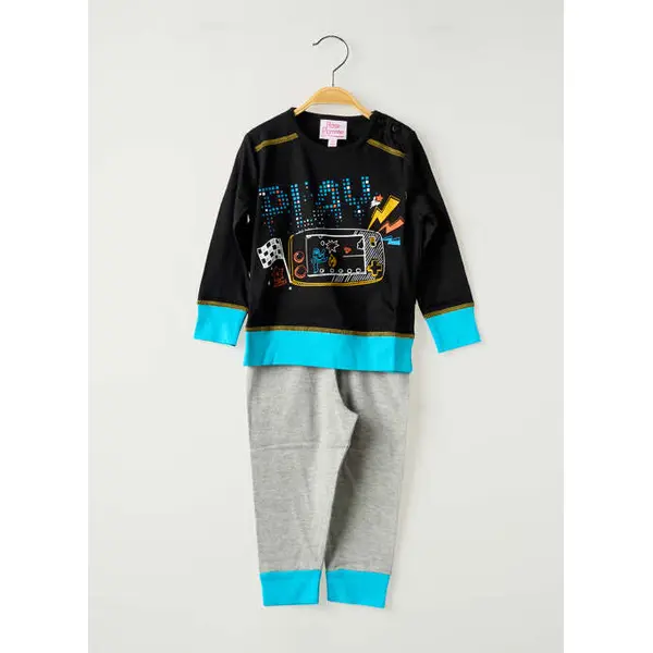 Pyjama Rose Pomme Noir