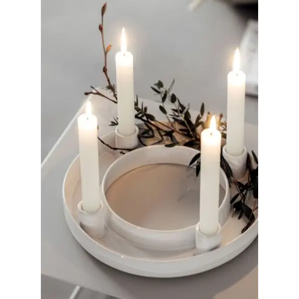 Essential - bougie longue, 2x2x27 cm, 2 pièces, ivoire - Villeroy & Boch