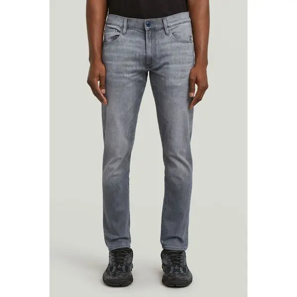 Jeans 3301 slim gris denim