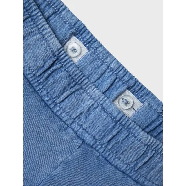 Short Gris Anthracite NAME IT Garçon 6-12 Ans - Coton Bio et Confort