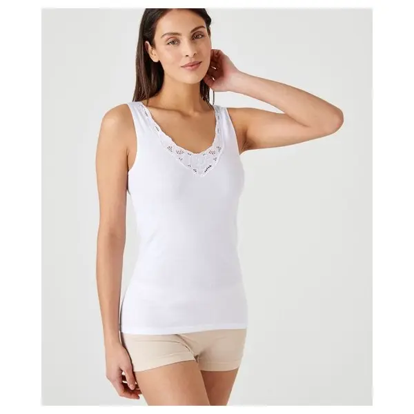 Débardeur Essential pur coton peigné