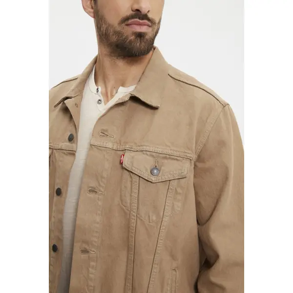 Veste Trucker marron