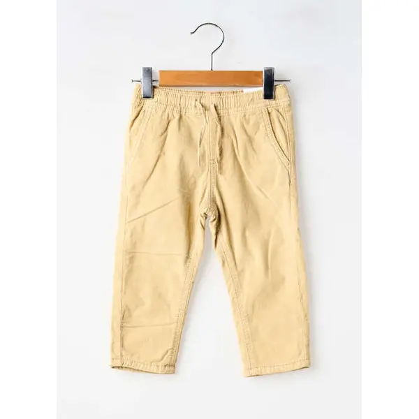 Pantalon Droit Mayoral Beige Taille Élastique