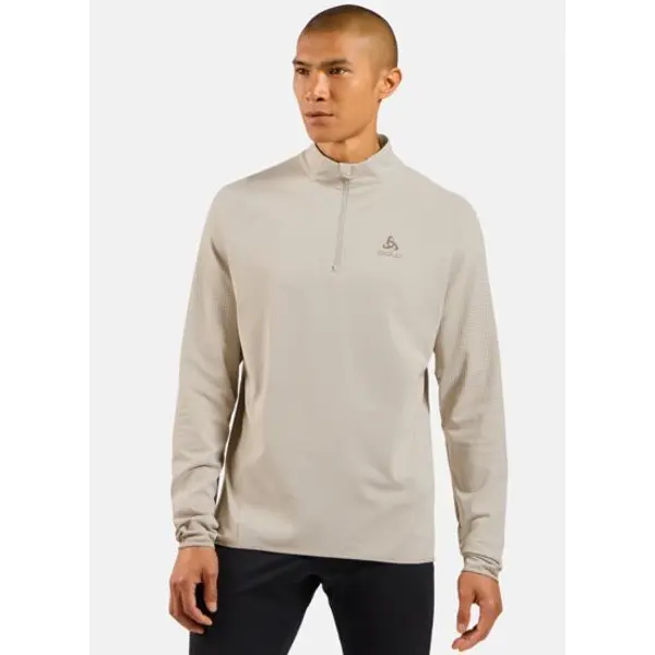 Midlayer 1/2 zip zeroweight warm pour homme - Odlo