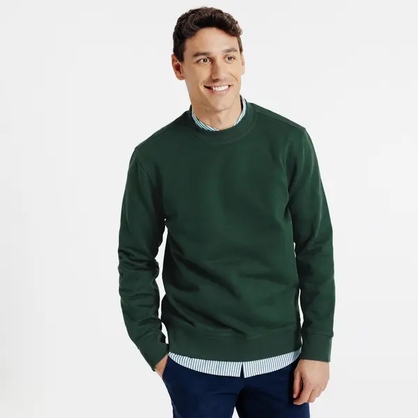 Sweat col rond uni "le parfait by JULES"