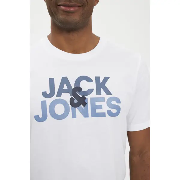 T-shirt blanc coupe standard