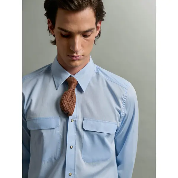 Chemise regular en coton