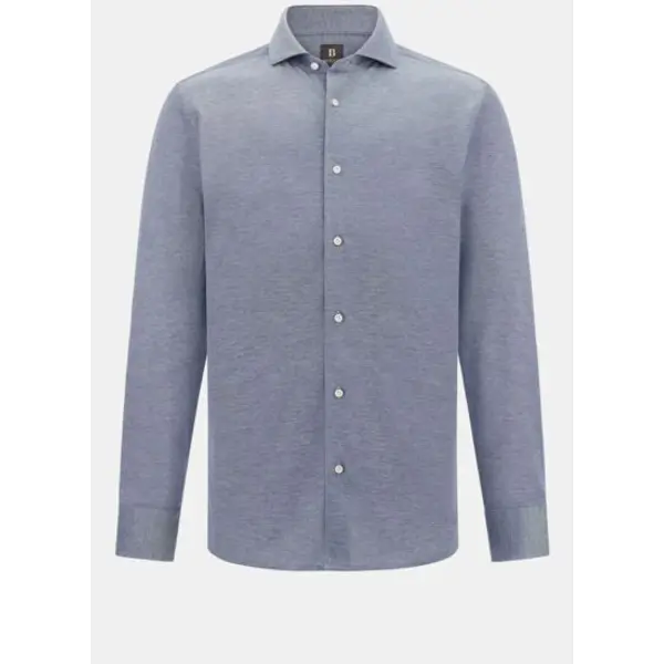 Polo chemise en piqué regular fit - Boggi milano