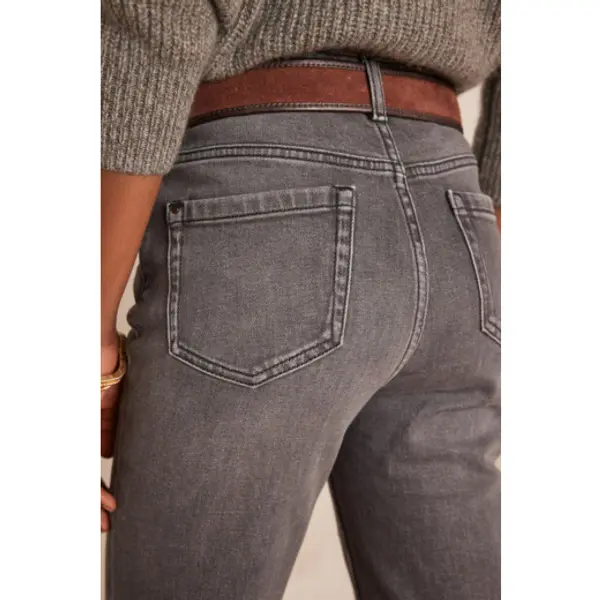 Jean droit DELIA CROPPED en coton - Maison 123 Corbeil
