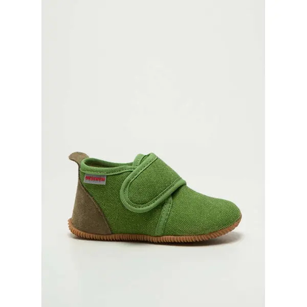 Chaussons/pantoufles Giesswein Vert Bout Rond